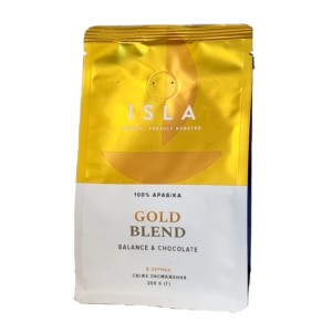 Кофе ISLA GOLD BLEND в зернах 200 г