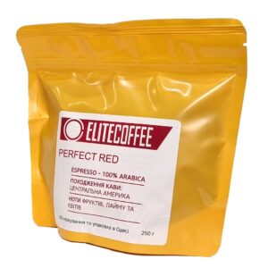 Кофе ELITECOFFEE Perfect Red в зернах 250 г