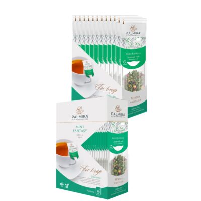 Чай PALMIRA зеленый МЯТНАЯ ФАНТАЗИЯ 15×2,4 г