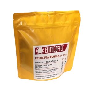Кофе ELITECOFFEE ETHIOPIA FURLA в зернах 250 г