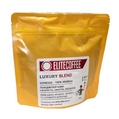 Кофе ELITECOFFEE Luxury Blend в зернах 250 г