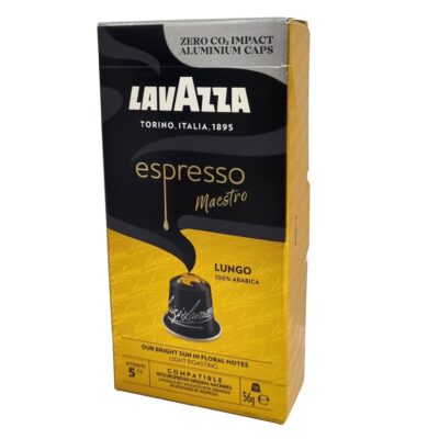 Кофе Lavazza Maestro Lungo в капсулах Nespresso 5 г х 10 шт
