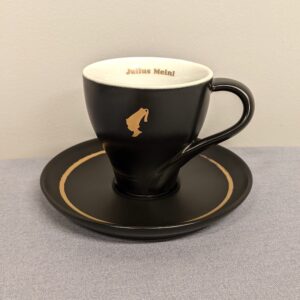 Чашка с блюдцем Julius Meinl Luxury 1862 эспрессо 85 мл