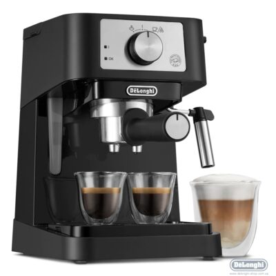 Кофеварка рожковая DeLonghi EC 260 BK