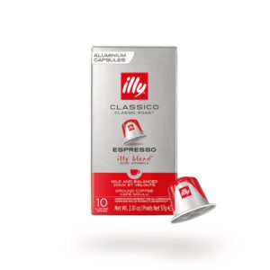 Кофе illy Espresso Classico в капсулах Nespresso 10 шт