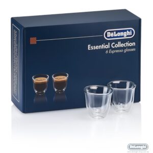Набор стаканов DeLonghi Espresso 90 мл 6 шт