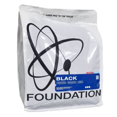 Кофе FOUNDATION COFFEE ROASTERS BLACK в зернах 1 кг