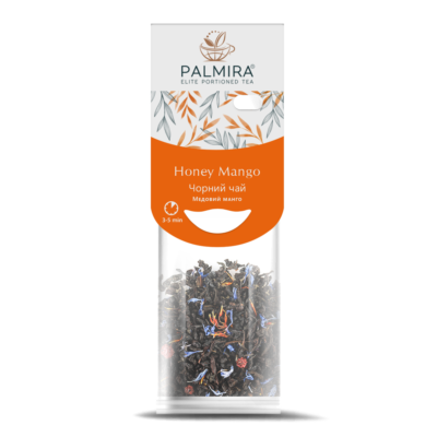 Чай PALMIRA чорний з манго Honey Mango 10×2,4 г