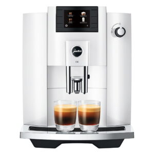 Кофемашина JURA E6 Piano White (EC)