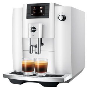 Кофемашина JURA E6 Piano White (EC)
