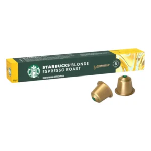 Кофе Starbucks Nespresso Blonde Espresso Roast в капсулах 10 шт