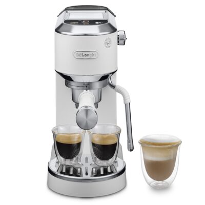 Кофеварка рожковая DeLonghi EC 890 WI Dedica Duo