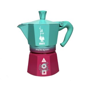 Кофеварка гейзерная Bialetti Moka Express Squid Game на 3 чашки