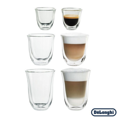 Набір склянок DeLonghi DLSC 302 MIX (90/270/330) (6 шт.)
