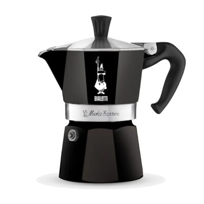 Мокаварка Bialetti Moka Express Black на 3 чашки