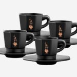 Набір чашок BIALETTI 8-FACES CUPS TOTAL BLACK 4 шт
