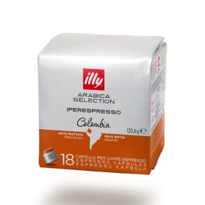 Кофе illy Arabica Selection iperEspresso Colombia в капсулах 6.7 г х 18 шт