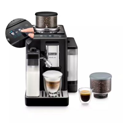 Кавомашина DeLonghi EXAM 440.55 B Rivelia